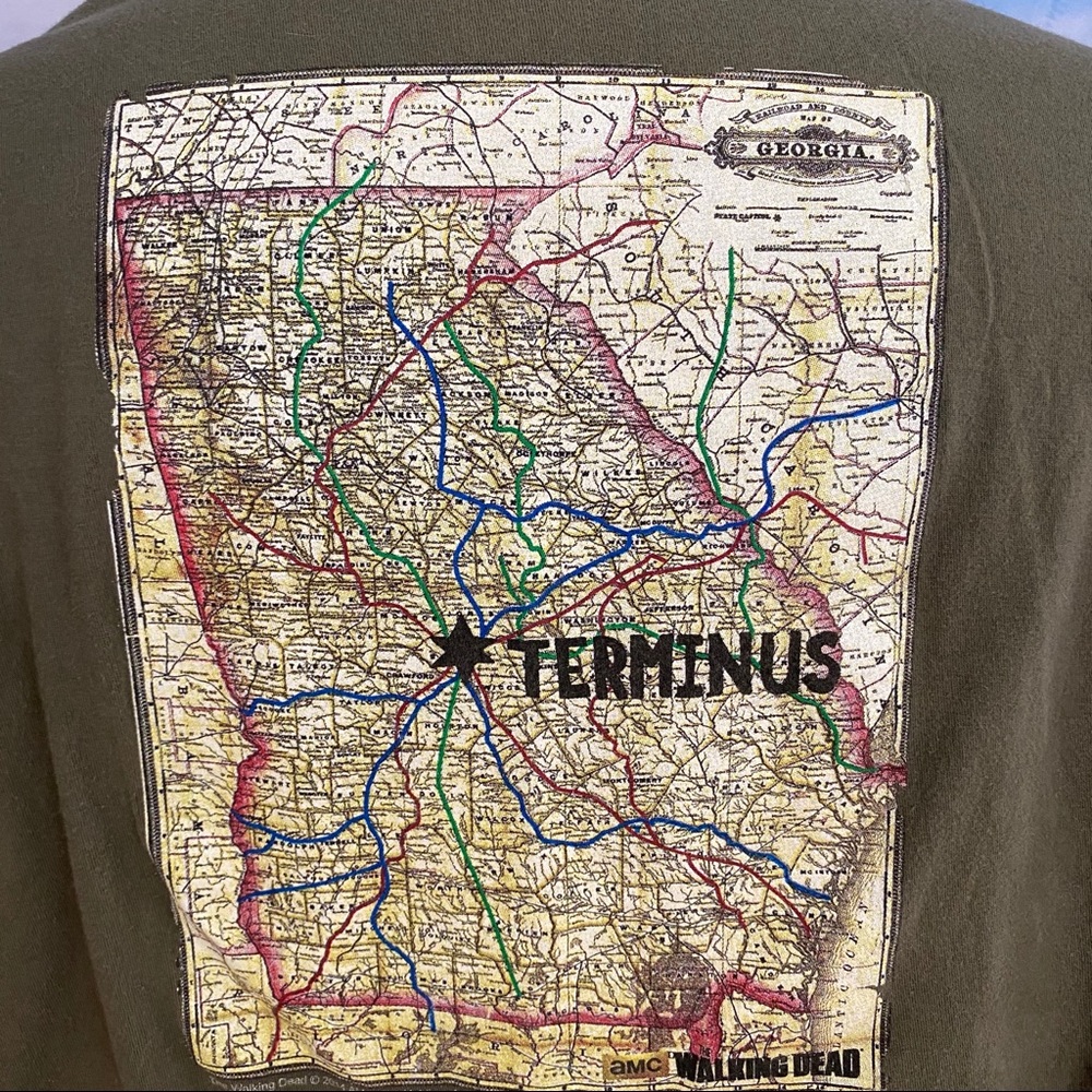 Walking Dead Terminus Tee Unisex Medium
